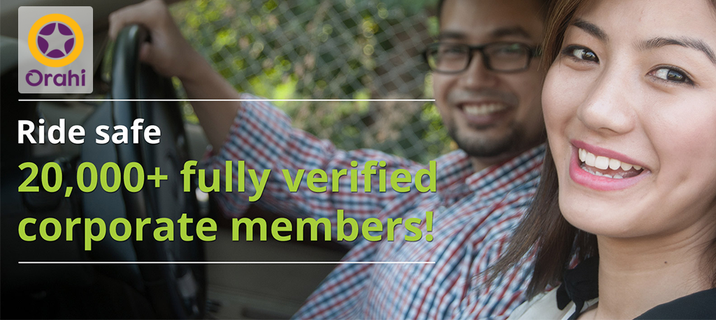 Orahi Car Pooling App