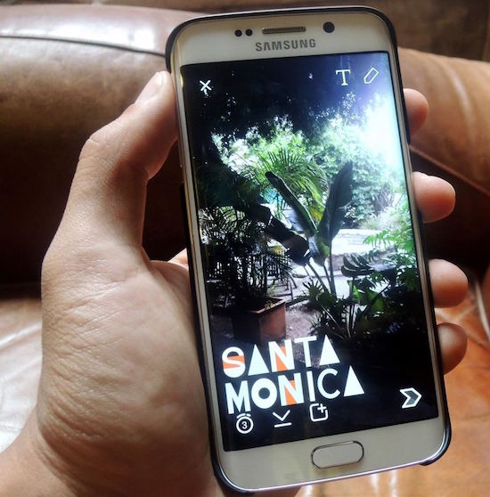 snapchat location filter