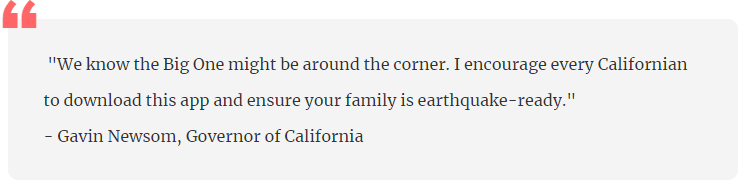 Earthquake Quote
