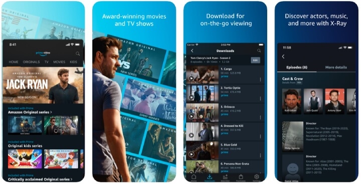 Amazon Prime Video, video streaming app