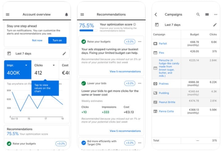 Google Ads Mobile App