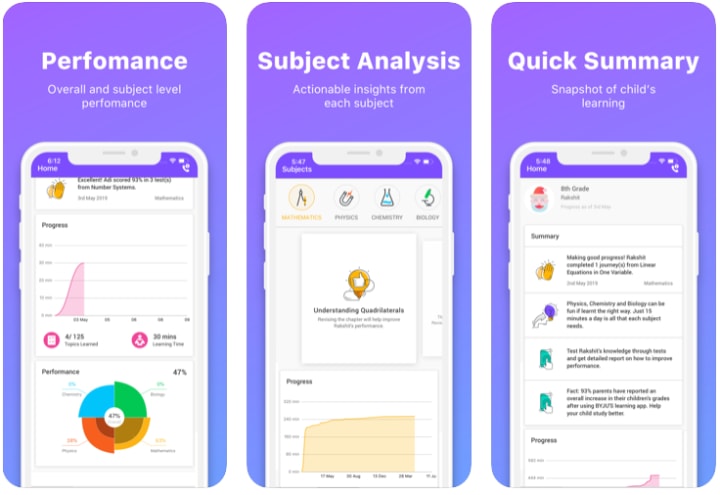 BYJU’s The Parent Connect App