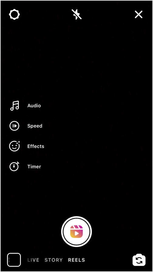 How to make a video on Instagram Reels - 3