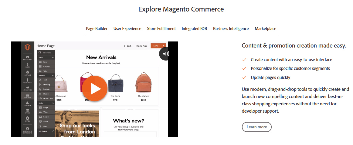 Magento, e-commerce App Development