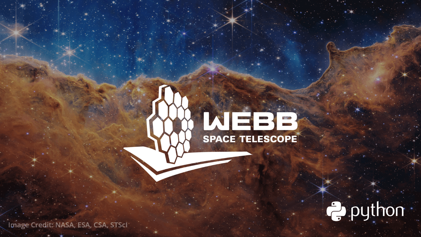 Understanding the role of software in James Webb Telescope | How to analyze its data with python?