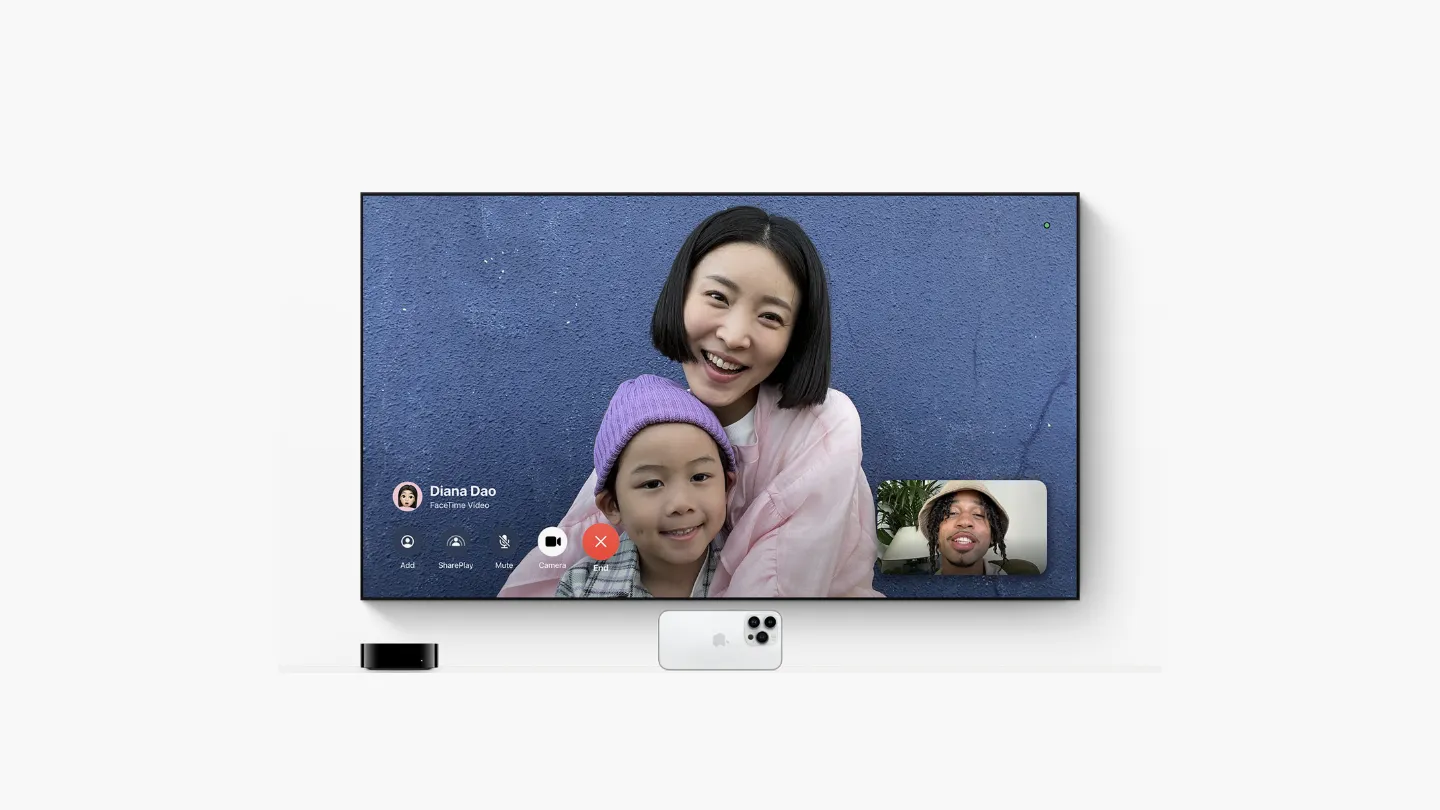 FaceTime on Apple TV
