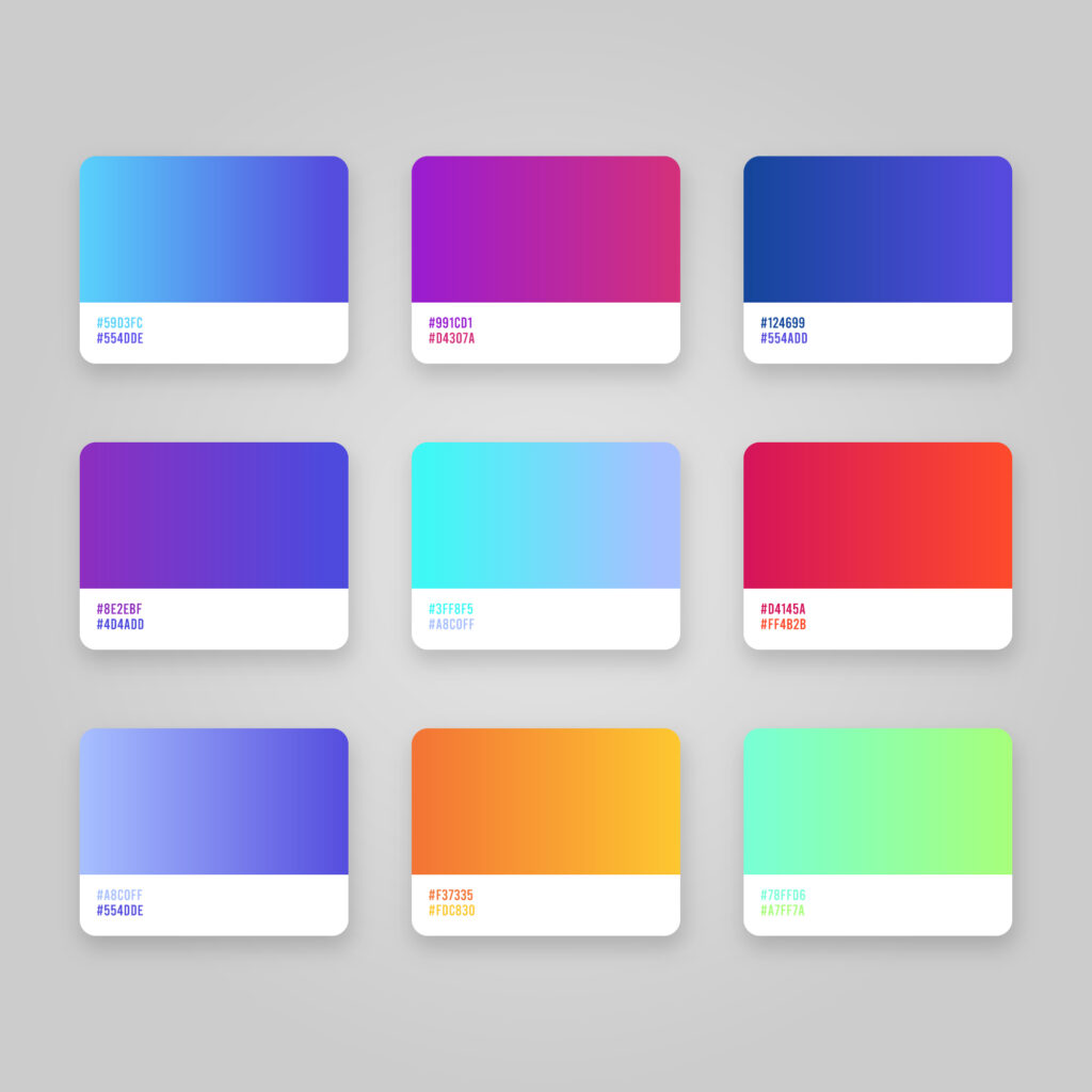 choosing right colors is important for ui