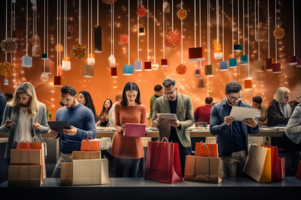 Competition and Saturation In The Social Retail Space
