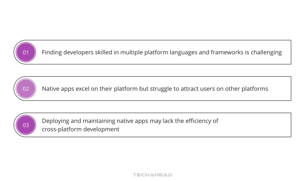Native App Development Limitations