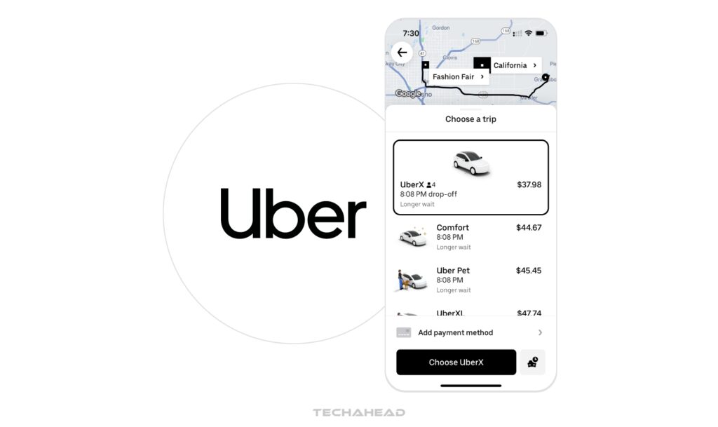 Uber (Top Cab Booking Platform)